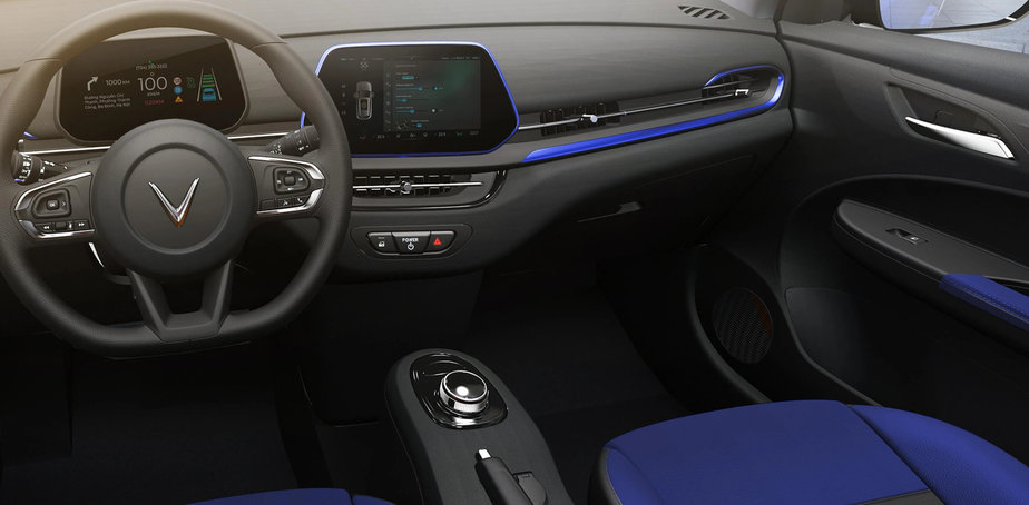 Đánh giá màn hình cảm ứng Apple Car Play Android Auto xe VinFast VF 5 Plus