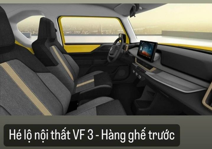 VinFast VF3 Plus có màn hình thông minh AI hiện đại