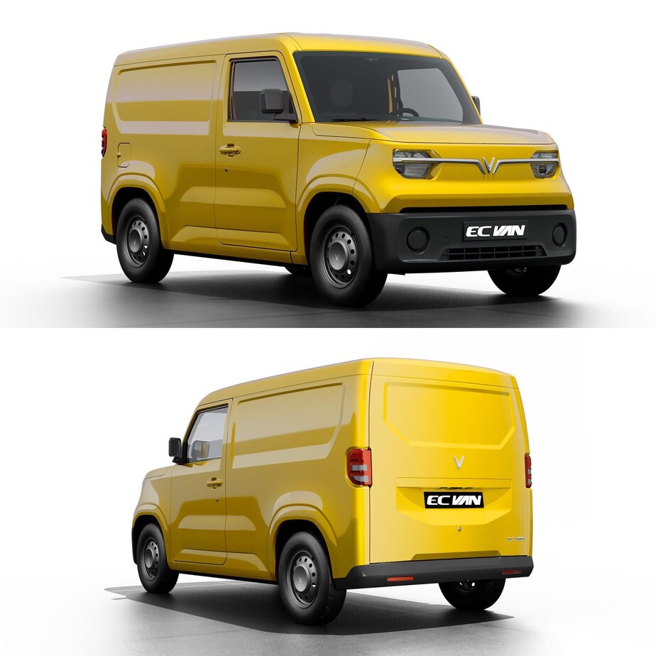 Đánh giá xe vinfast EC VAN kính chiếu hậu cơ độc quyền