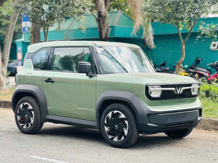 Đánh giá xe vinfast VF 3 Plus mâm xe 16 inch